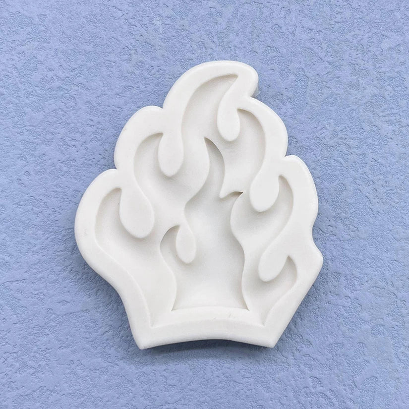 Flame Silicone Mold – Sugarcraft Fondant, Resin, Chocolate & Cupcake Decorating Tool