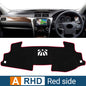 For Toyota Camry XV50 Hybrid 2012 2013 2014 2015 2016 2017 Car Dashboard Cover Avoid Light Sun Shade Anti-UV Carpet Non-Slip Mat