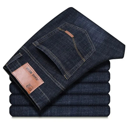 &nbsp;Men’s Fashion Business Jeans (Casual Stretch Slim Straight Pants)