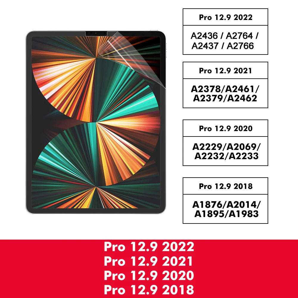 Paper‑Feel iPad Screen Protector (Multiple Models)