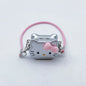 Hello Kitty 3D Bow Mini Crossbody Charm & Keychain