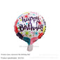 New 10 Inch Round Love Shape English Aluminum Film Balloon New Year's Birthday Valentine's Day Party Wedding Room Decoration
