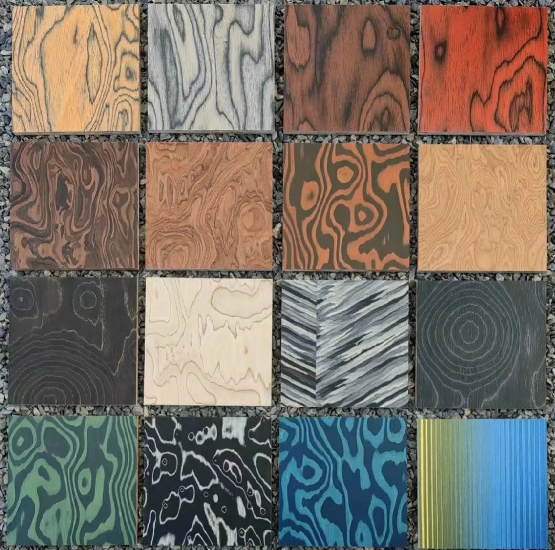 Engineered Recon Solid Wood Veneer Sheet