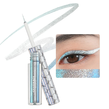 Duo chrome Glitter Liquid Eyeliner Waterproof Long-lasting Ultra-Fine Tip Smudge-proof Eye Liner Makeup