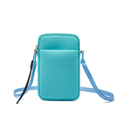 Diagonal cross mobile phone storage bag, mobile miscellaneous bag, coin purse, key bag, card bag, lightweight and suitable for t