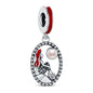 925 Sterling Silver Rainbow Heart Charm