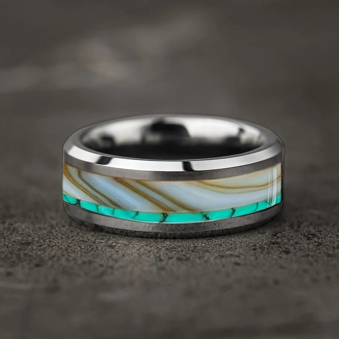8mm Stainless Steel Ring skull design