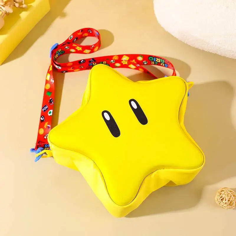 Lucky Stars Anime Crossbody Bag (PU Leather, Kawaii Cosplay &amp; Schoolbag)