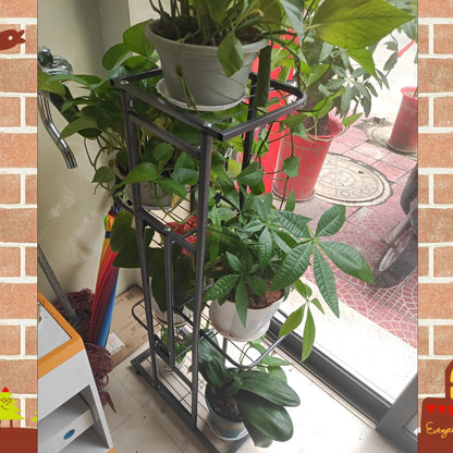 Iron Plant Stand – Multi‑Tier Display Rack