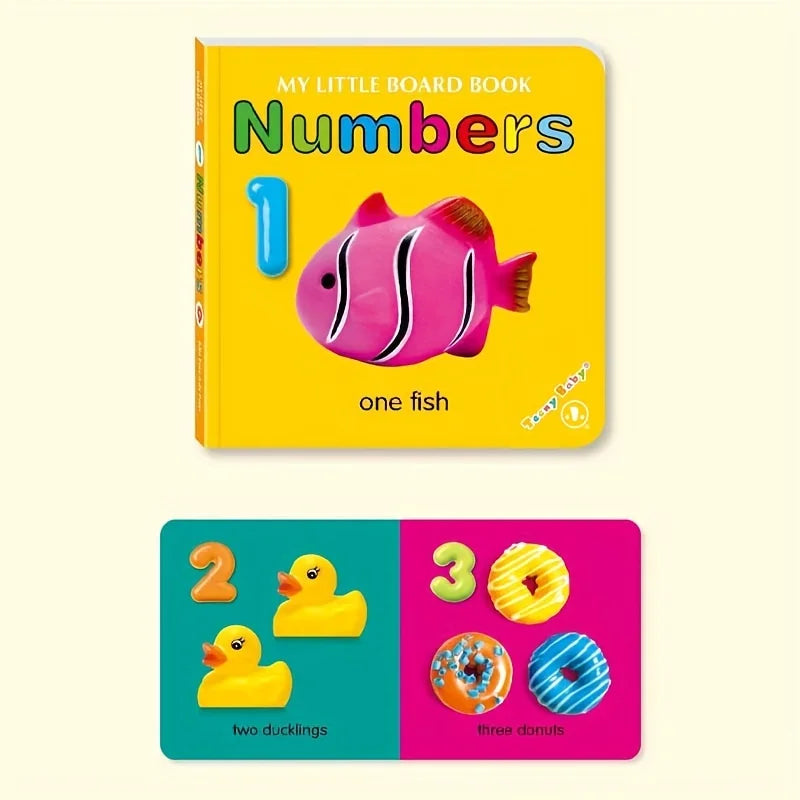 Baby Colorful Sensory Pattern Card Early Education Reading Development Books