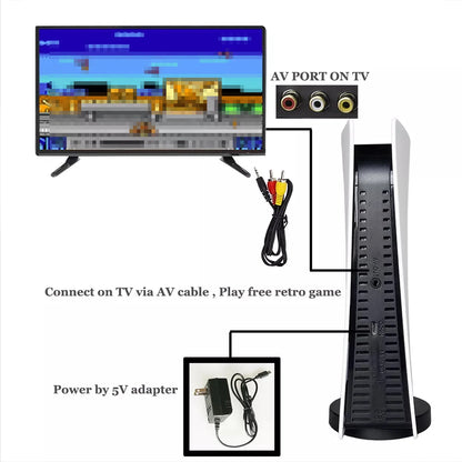 Game Station 5 Retro 8‑Bit Video Game Console (200 Built‑In Classic Games)