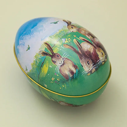 8pMetal Decorated Easter Egg Shell