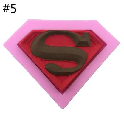 1pcs 3D Anime Silicone Molds Sugarcraft Fondant Chocolate Mold Face Silicone Cake Mold Cake Decorating Tools