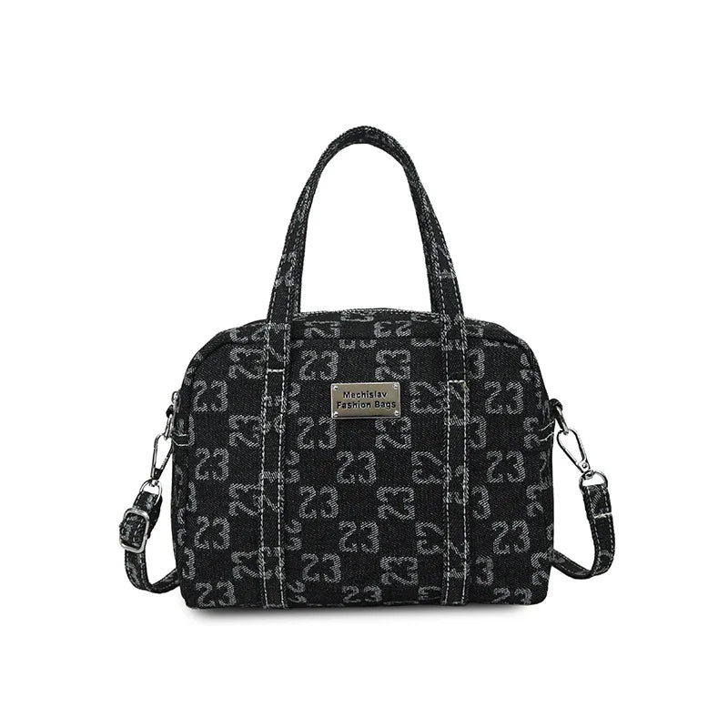 Korean Denim Mini Crossbody Bag – Casual Urban Style