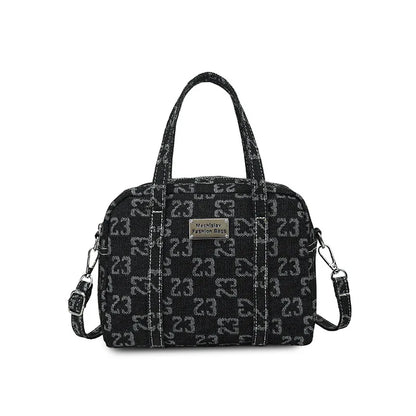 Korean Denim Mini Crossbody Bag – Casual Urban Style