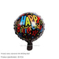 New 10 Inch Round Love Shape English Aluminum Film Balloon New Year's Birthday Valentine's Day Party Wedding Room Decoration