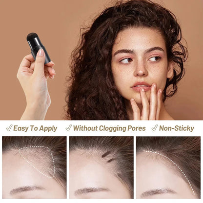 Instant Hairline Powder – Root Concealer for Hair, Brows & Beard with Long‑Lasting, Sweat‑Resistant Coverage