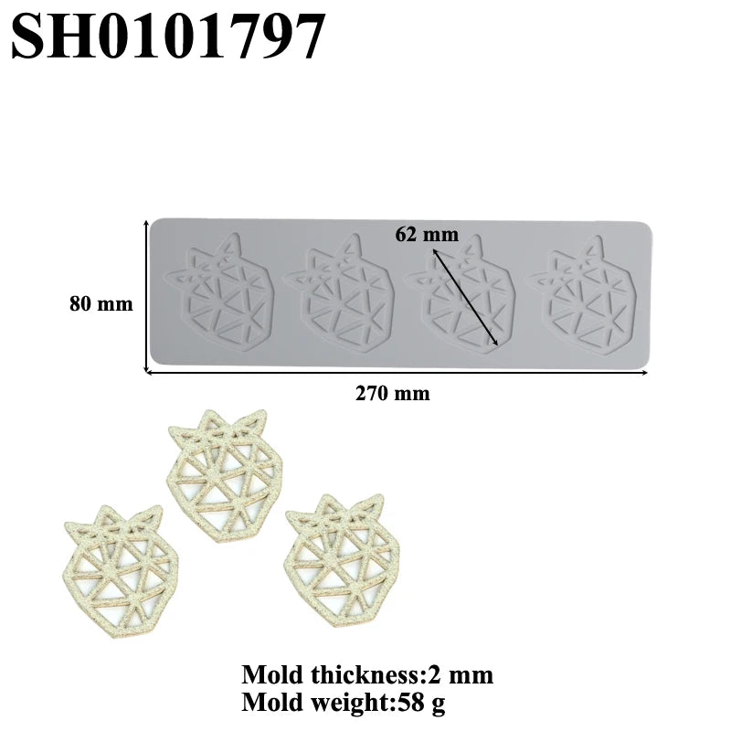 Meibum Fruit and Leaves Design Cake Lace Mat Sugarcraft Silicone Molds Fondant Cake Moulds Dessert Decorating Tools Bakeware