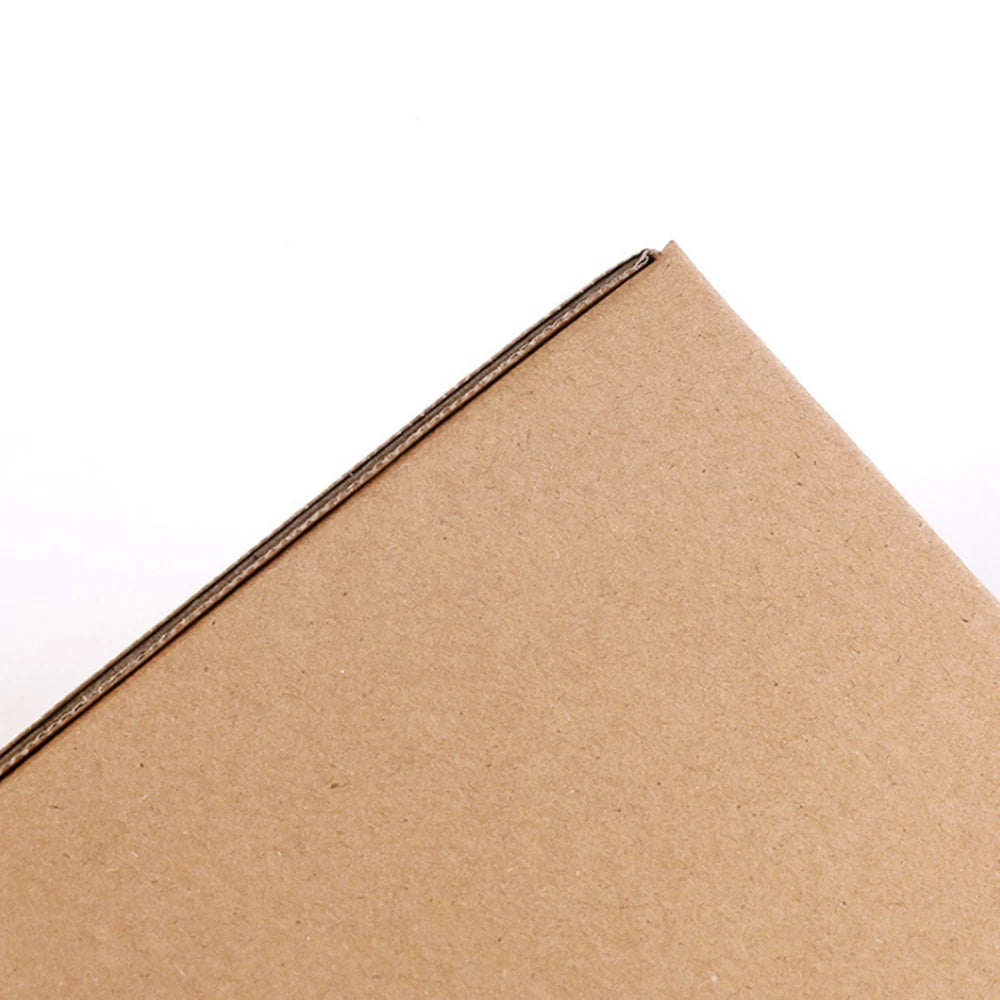 Bulk Corrugated Paper Boxes – 100 Count, Yellow – 8×6×4", 4×4×4", 6×4×2"