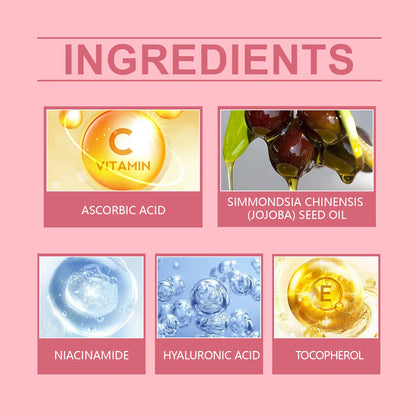 60Pcs Hyaluronic Acid Capsules Essence Moisturizing Brightening Even Skin Tone Niacinamide Whitening Serum Capsule Face Care