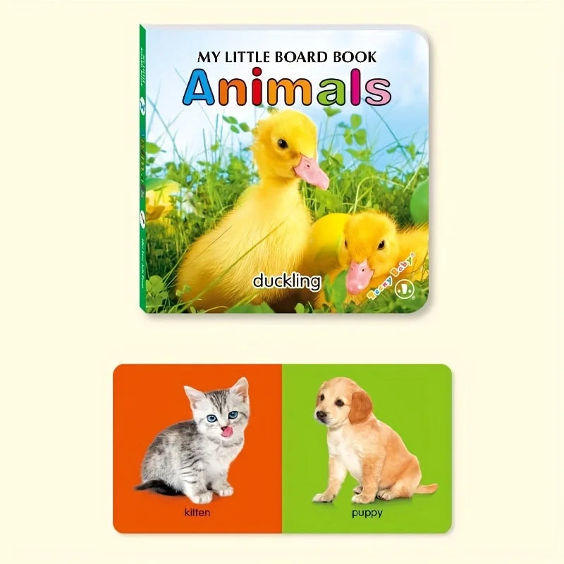 Baby Colorful Sensory Pattern Card Early Education Reading Development Books