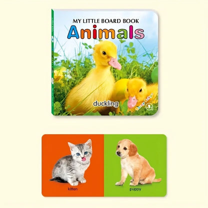 Baby Colorful Sensory Pattern Card Early Education Reading Development Books
