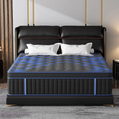 Hybrid Memory Foam Mattress — 12/14" Bed‑in‑Box