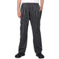 Men Work Wear Restaurant Kitchen Elastic Waist Pants