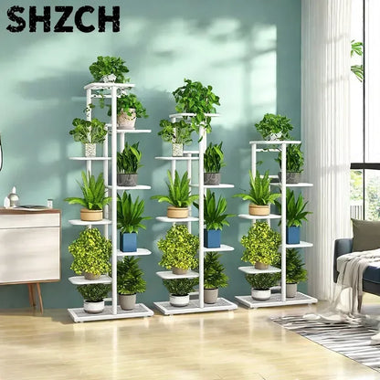 Multi‑Tier Iron Plant Stand – 4/5/6‑Layer Flower Shelf