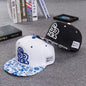 Fashion Embroidery letter SR baseball cap hip hop hat men and women outdoor sports and leisure flat shade snapback cap
