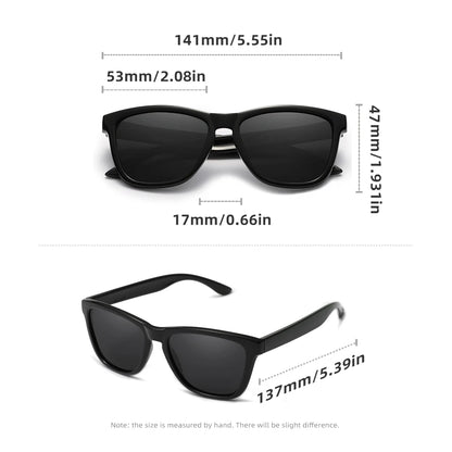 Men‘s Sunglasses Polarized UV400 Sunscreen Glasses Ultralight TR90 Women Fishing Driving Glasses