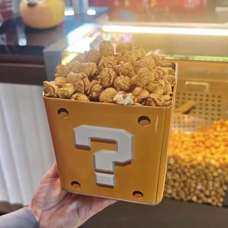 Super Mario Question Block Popcorn Bucket & Mushroom Cup