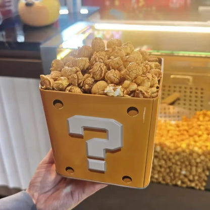 Super Mario Question Block Popcorn Bucket & Mushroom Cup