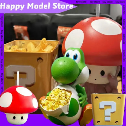 Super Mario Question Block Popcorn Bucket & Mushroom Cup