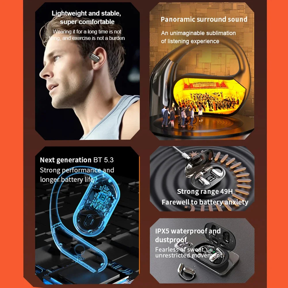 AI Translator Earbuds – 144 Languages, BT 5.3