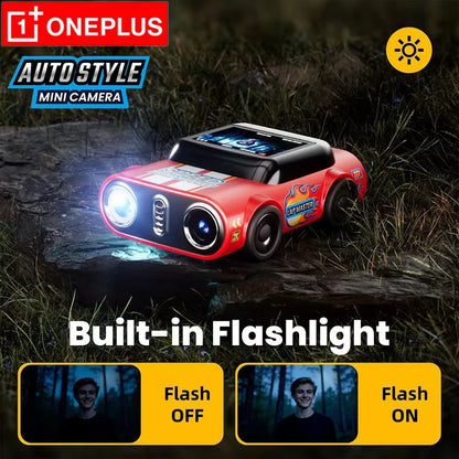 OnePlus Mini Camera (2K HD, 1.0" LCD, Retro Keychain Camcorder)