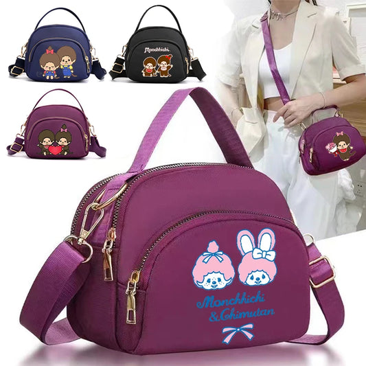 Monchhichi Cartoon Crossbody Mobile Phone Bag
