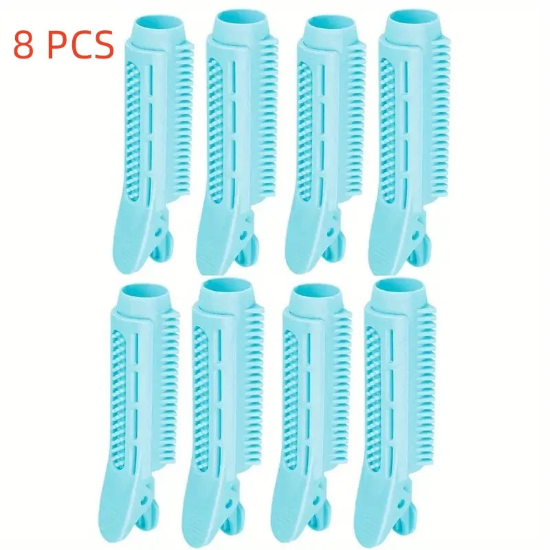 8 PCS Hair Root Fluffy Clip Bangs Curling Clips