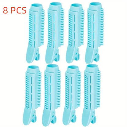 8 PCS Hair Root Fluffy Clip Bangs Curling Clips