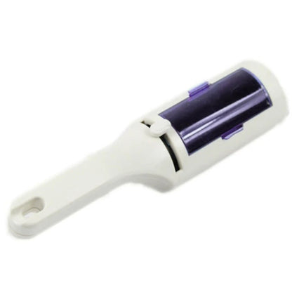 Electrostatic Clothing & Pet Hair Remover Brush: Dust Cleaner and Suction Sweeper for Home, Office, and Travel