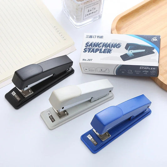 Hand held durable multi function medium stapler