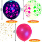 100PCS Glow‑in‑the‑Dark Balloons – Fluorescent Luminous Dot Latex Party Balloons