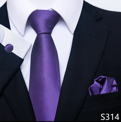 8 cm Tie Pocket Squares Necktie  Set