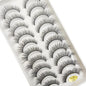 10 Pairs of Natural 3D Mink Lashes