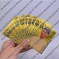 Classic 18 Types famous baseball player gold foil small cards for collection Gift and commemoration