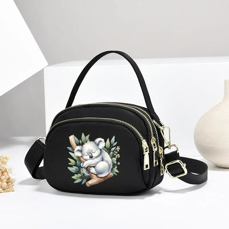 Cute Animal Music Crossbody Phone Bag