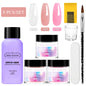 Acrylic Powder Set- Clear /Pink/ Nude