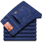 Men’s Classic Casual Stretch Slim Jeans (Straight Fit, Smart Casual Denim)