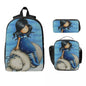 Santoro Gorjuss 3‑Piece Student Backpack Set – BookBag, Lunch Bag & Pencil Case