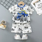 Casual Baby Boy Short Sleeve Sports T-shirt and  Shorts Set